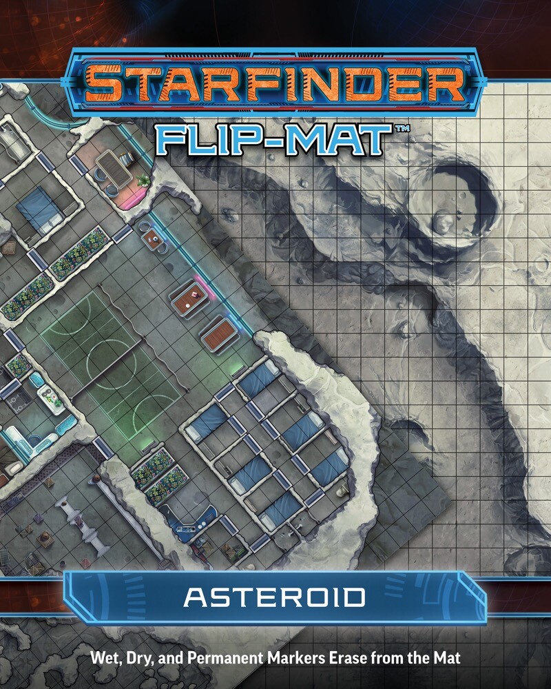 Starfinder (RPG) Flip-Mat: Asteroid