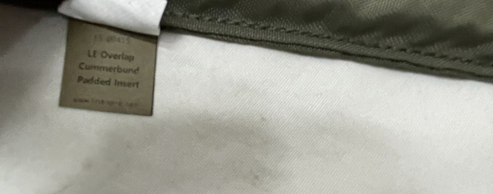 First Spear USMS LE Overlap Cummerbund Padded Inserts XXL Ranger Green