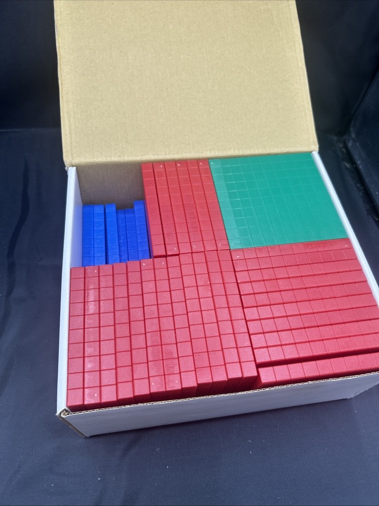 Shiller Learning Counting Blocks Set for Learning Math Place Value and Decimals