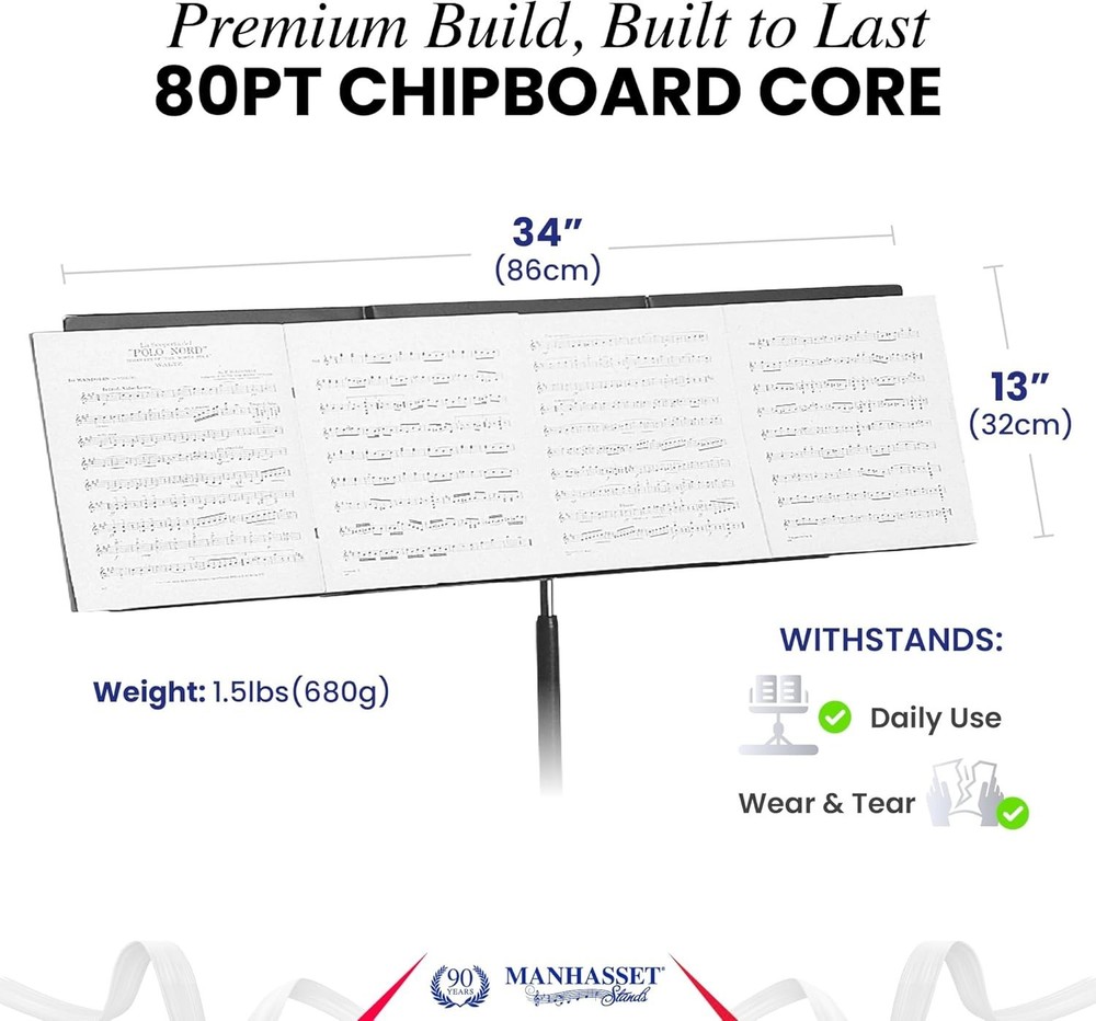 1650 Model Fourscore Folder, Music Stand Accessory