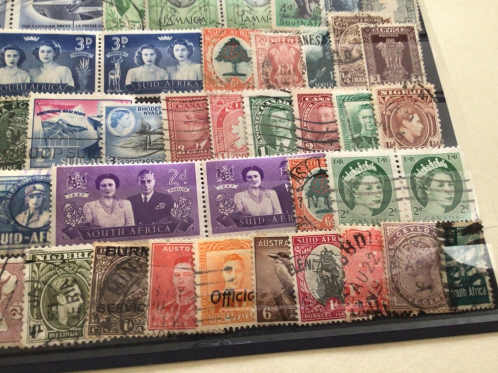 Commonwealth mixed used stamps A14193