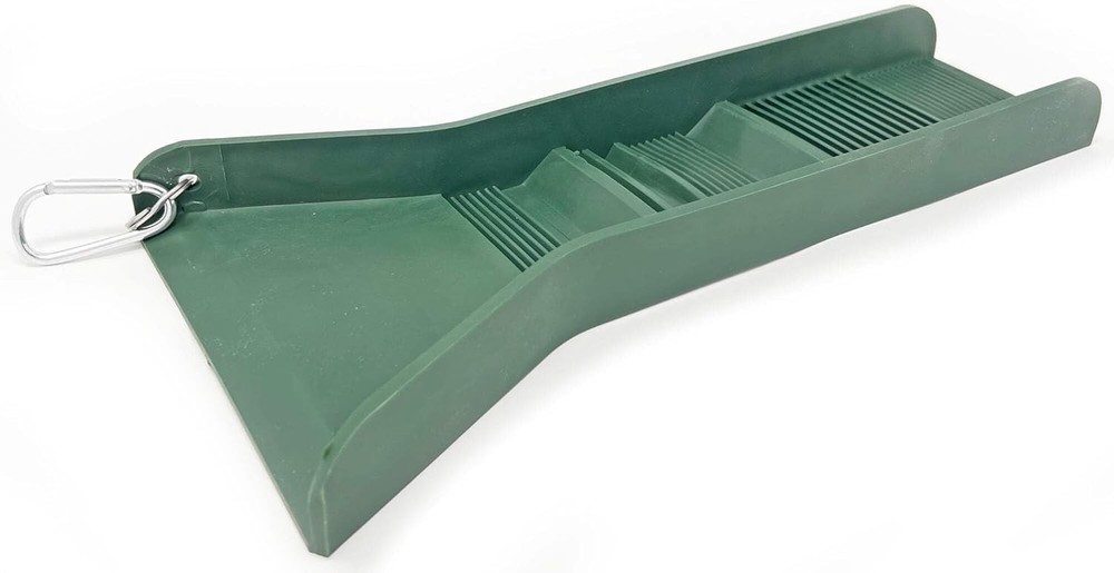 Lightweight 12'' Pocket Sluice - Perfect for Gold Sampling Adventures