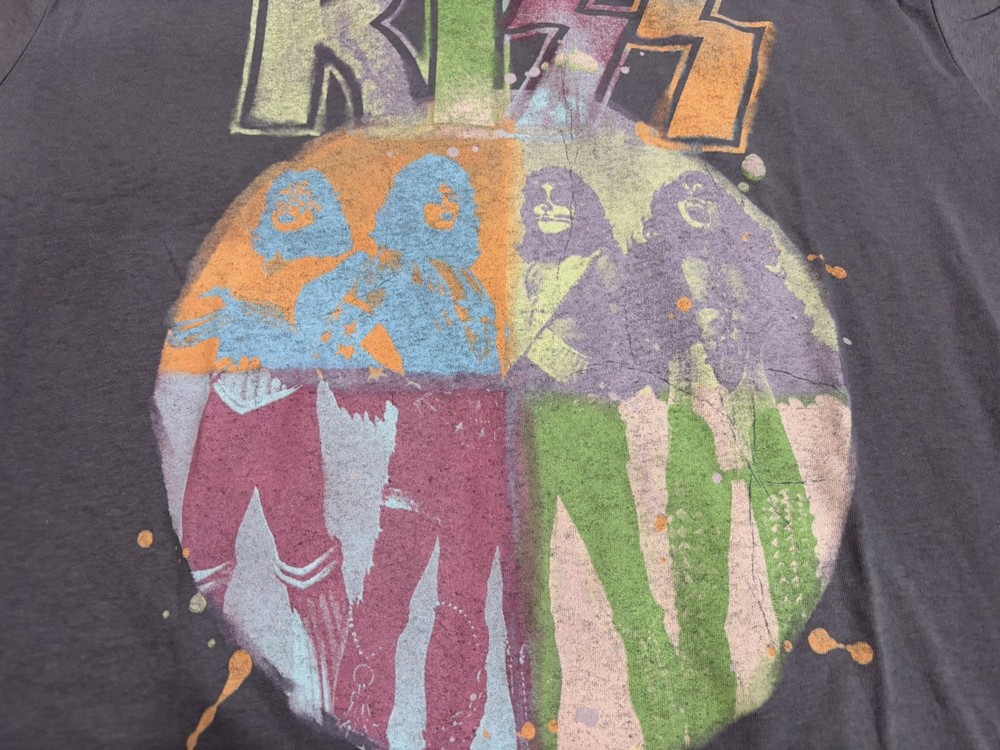 KISS T-SHIRT OFFICIALLY LICENSED SIZE 2X-GENE SIMMONS/PAUL STANLEY/ACE/PETER