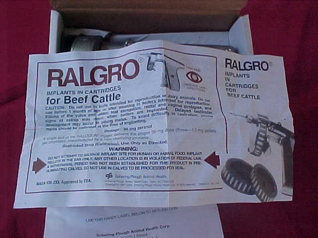 Ralogun Ralgro Pellet Injector