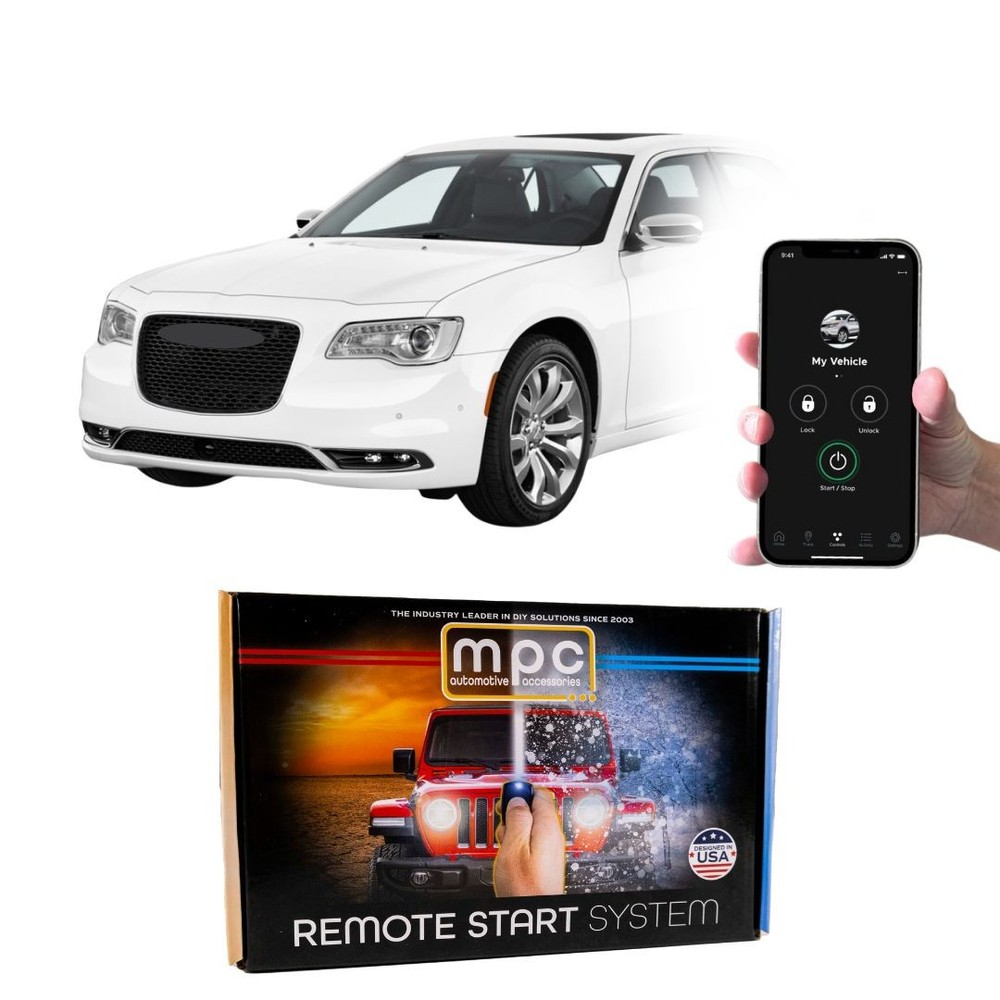 Smartphone or OEM Activated Remote Starter For 2011-2017 Chrysler 300