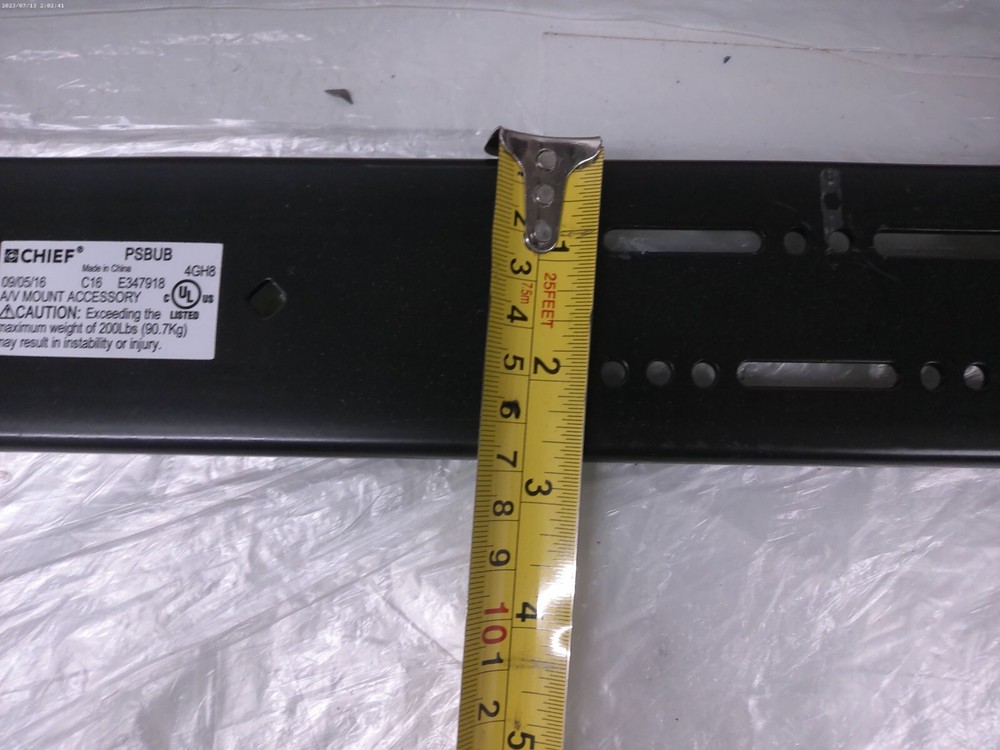 Chief PSBUB P-Series Universal Flat Panel Interface Bracket Black