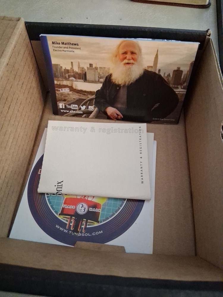 Electro-Harmonixs Good Vibes Modulator Box & Candy Only