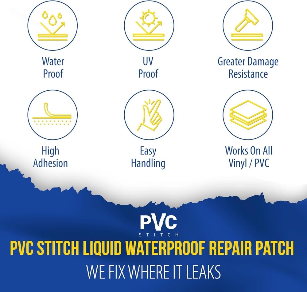 Universal 20ml Transparent Liquid Patch for PVC & PU Inflatables Easy Use