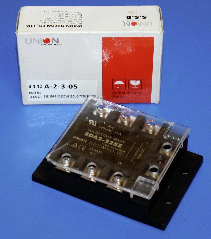 New UNION ELECOM SSR Solid State Relay SDA2-225ZCVR
