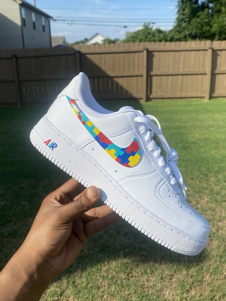 Air Force x Autism Awareness Custom (Read Description)