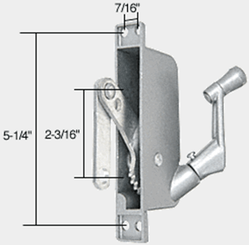 CRL Right Hand Awning Window Operator for Lenco Craft Windows