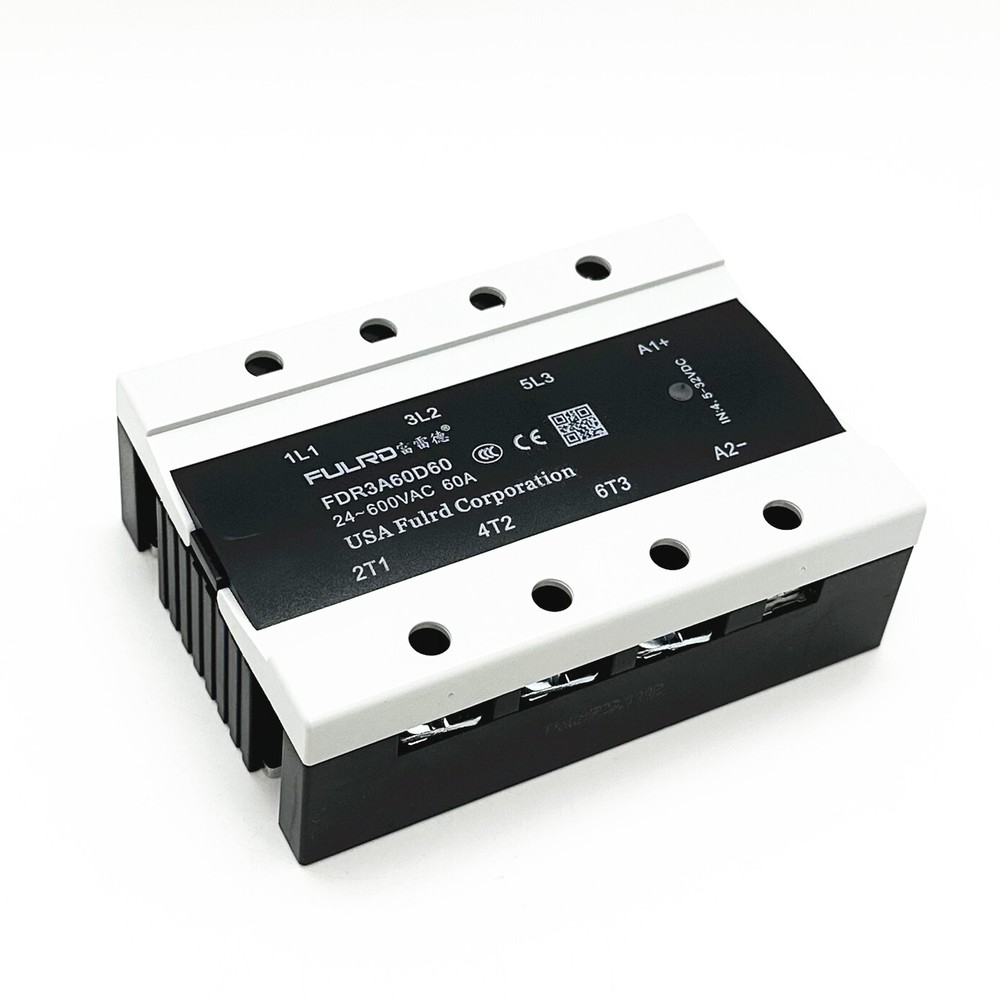 1pc FDR3-D4860Z 60A DC-AC 24-480VAC 3-36VDC Three-phase Solid State Relay