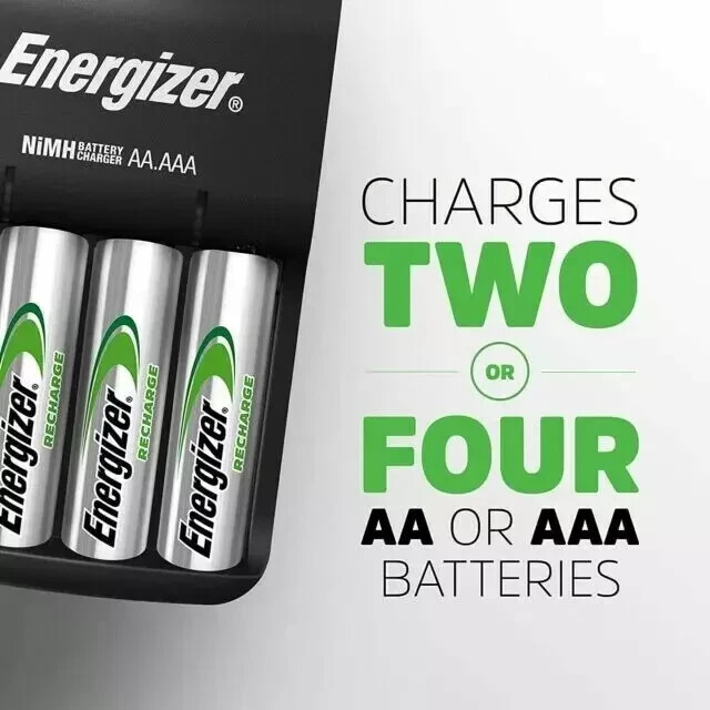 Energizer Recharge Basic Charger For AA / AAA Rechargeable Batteries