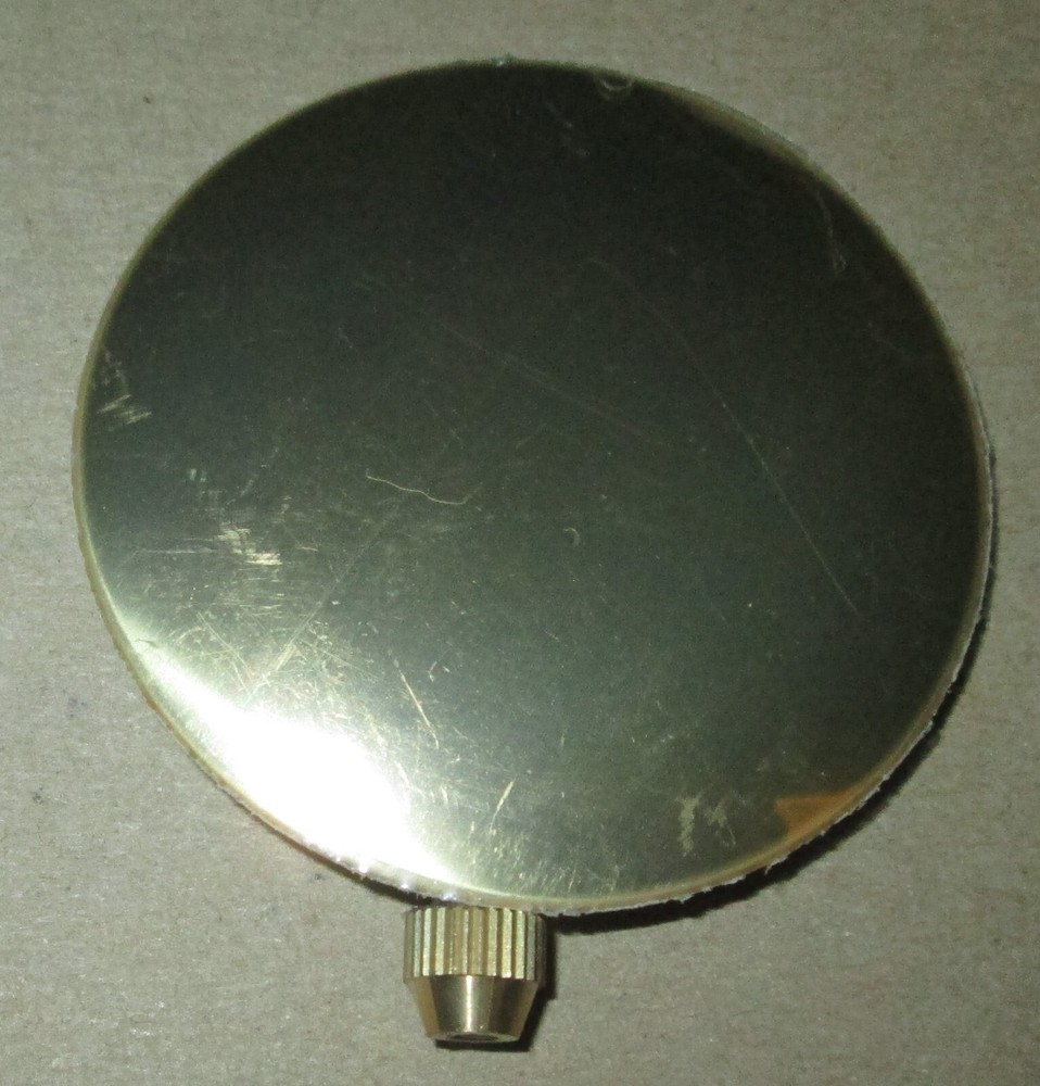 Mechanical Clock Pendulum bob 2.5", 2.25", 2.75", 2.75" diam