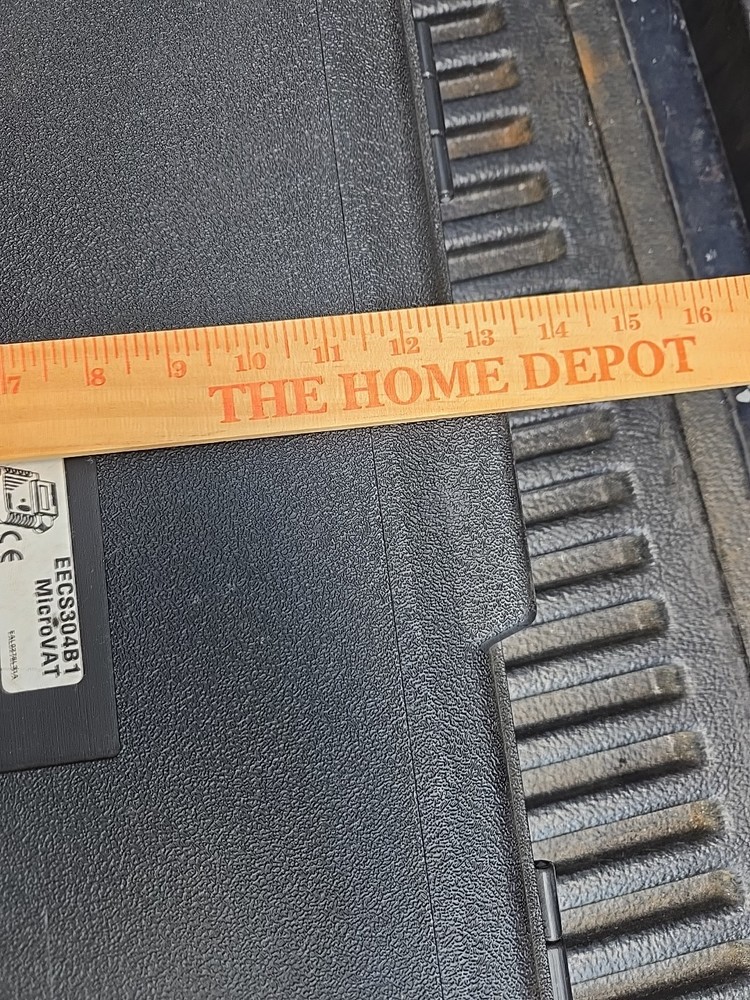 Snap On MicroVAT Carrying Case Like New Foam Lined Case