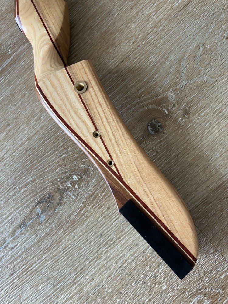 Recurve Bow Riser Wooden Takedown Laminated Archery Handle RH