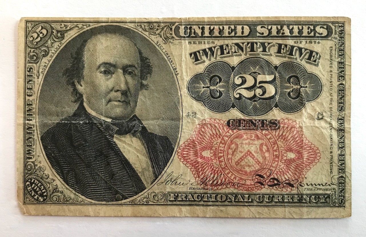 1874 10 & 25 Cents U.S. Fractional Paper Currency, 10c & 25c Note Lot