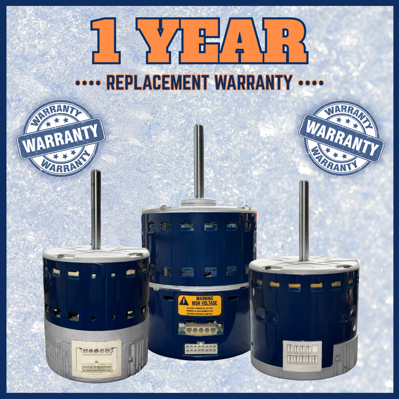 Genteq Blower Motor X13 5SME39HXL213 1/2HP CCW