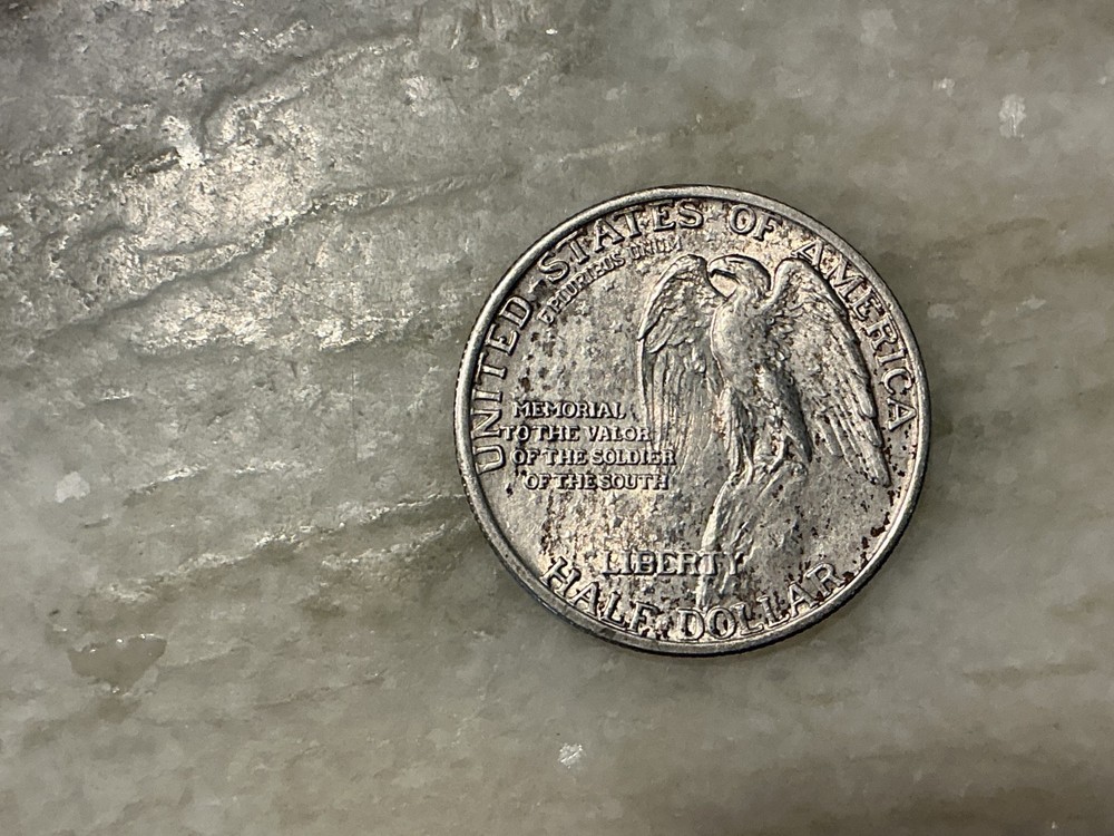 1925 Stone Mountain Silver Commemorative Half Dollar UNC.