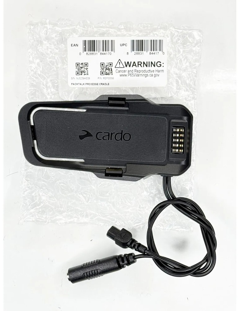 Cardo PackTalk EDGE/PRO cradle magnetic control unit support