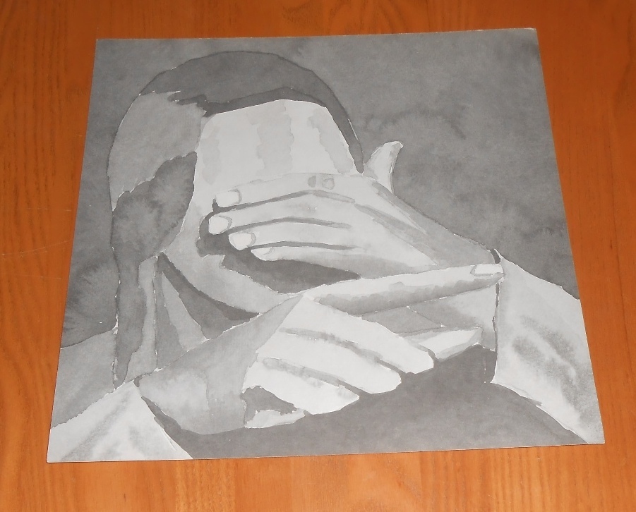 Neil Young with Crazy Horse Poster Flat 1996 Promo Double Sided Poster 12x12