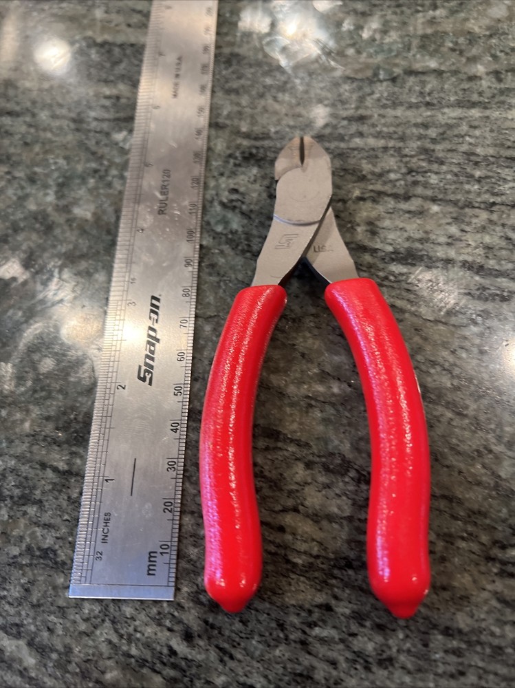 Snap On 85acf 5" vector edge diagonal cutter red