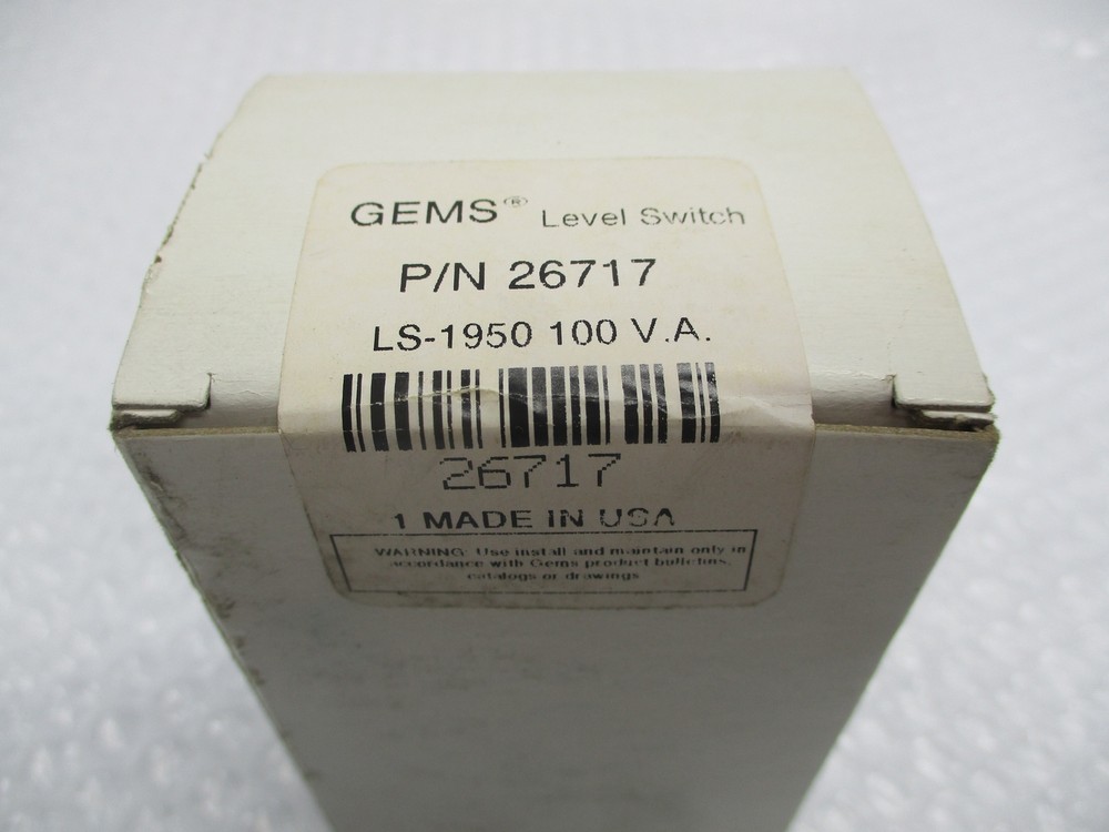 GEMS 26717 LEVEL SWITCH NSMP
