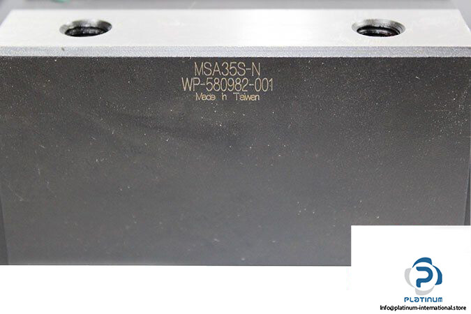 PMI MSA35S LINEAR GUIDEWAY BLOCK/MSA 35S-N /MSA35SSSFCN
