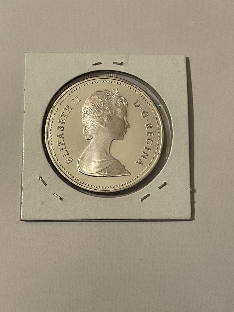 CANADA 1 dollar 1983 SILVER PROOF "EDMONTON"