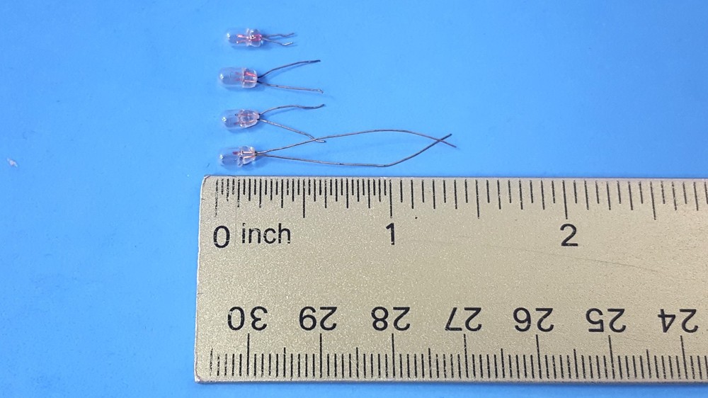 4pcs- Lamp Incandescent, HP, 2140-0016