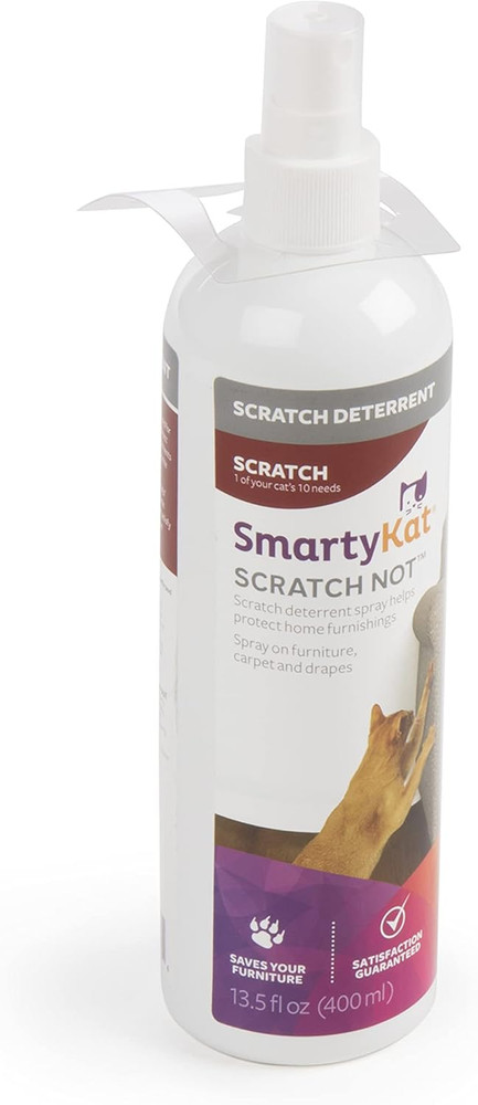 Cat Scratch Deterrent Spray - 13.5 oz Anti-Scratch Solution for Cats