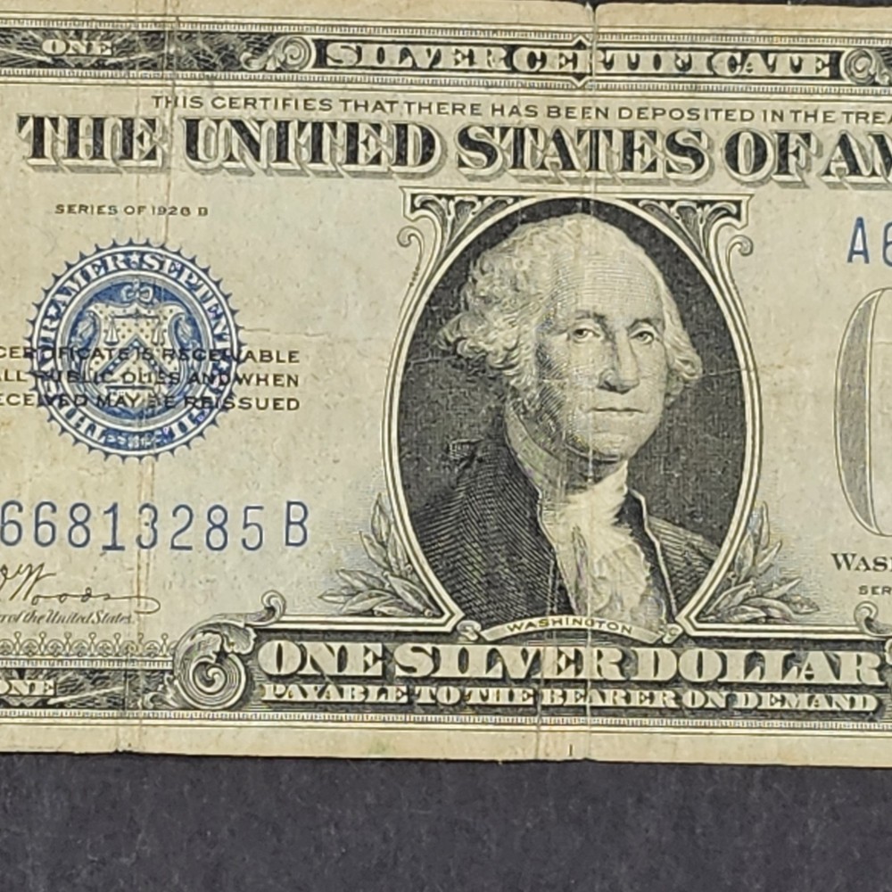 One Dollar Silver Certificate 1 1928B Funnyback 2 1935E