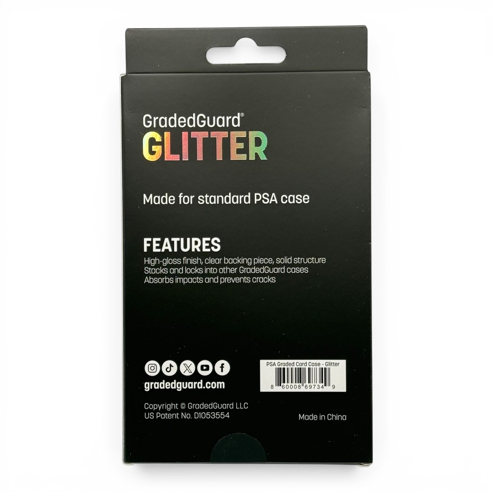 GRADEDGUARD GLITTER PSA GRADED CARD CASE GUARD PROTECTOR LIMITED EDITION