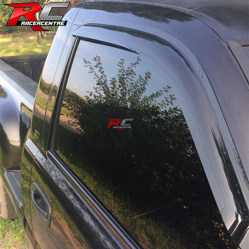 For 99-07 Chevy Silverado GMC Sierra Standard Cab Acrylic Window Visors