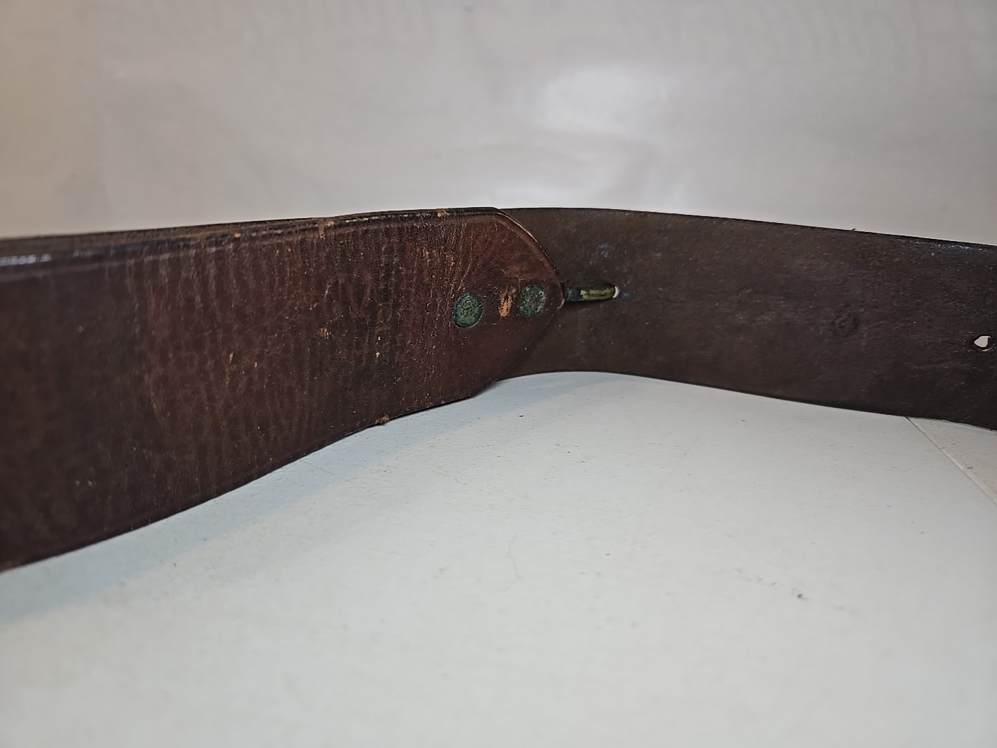 Indian Wars Army Model 1874 Leather Belt w/US Buckle-Rock Island Arsenal 11 Cav