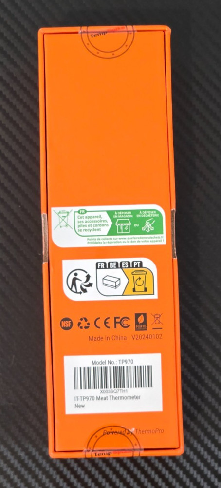 ThermoPro TempSpike Plus TP970 Wireless Bluetooth Meat Thermometer