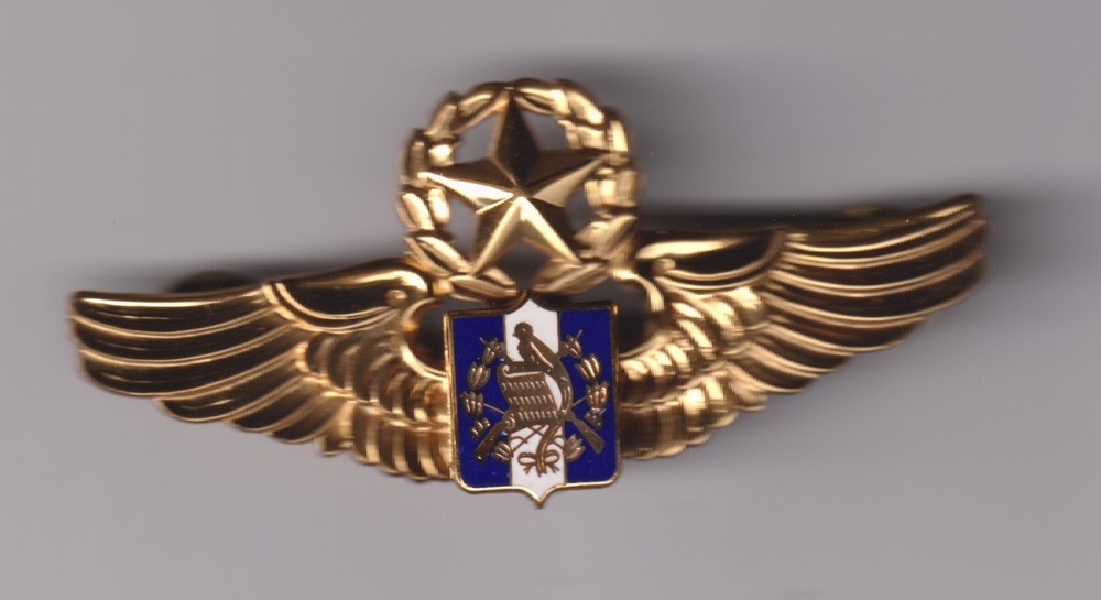 Guatemala pilot wing brevet command grade old 1970s quality make