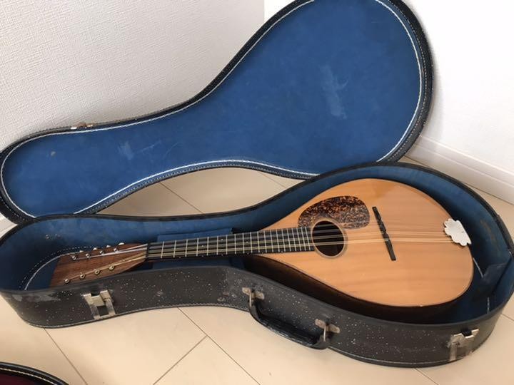 Mandolin Martin Style-A Natural 1920 Flat Back with Softshell Case
