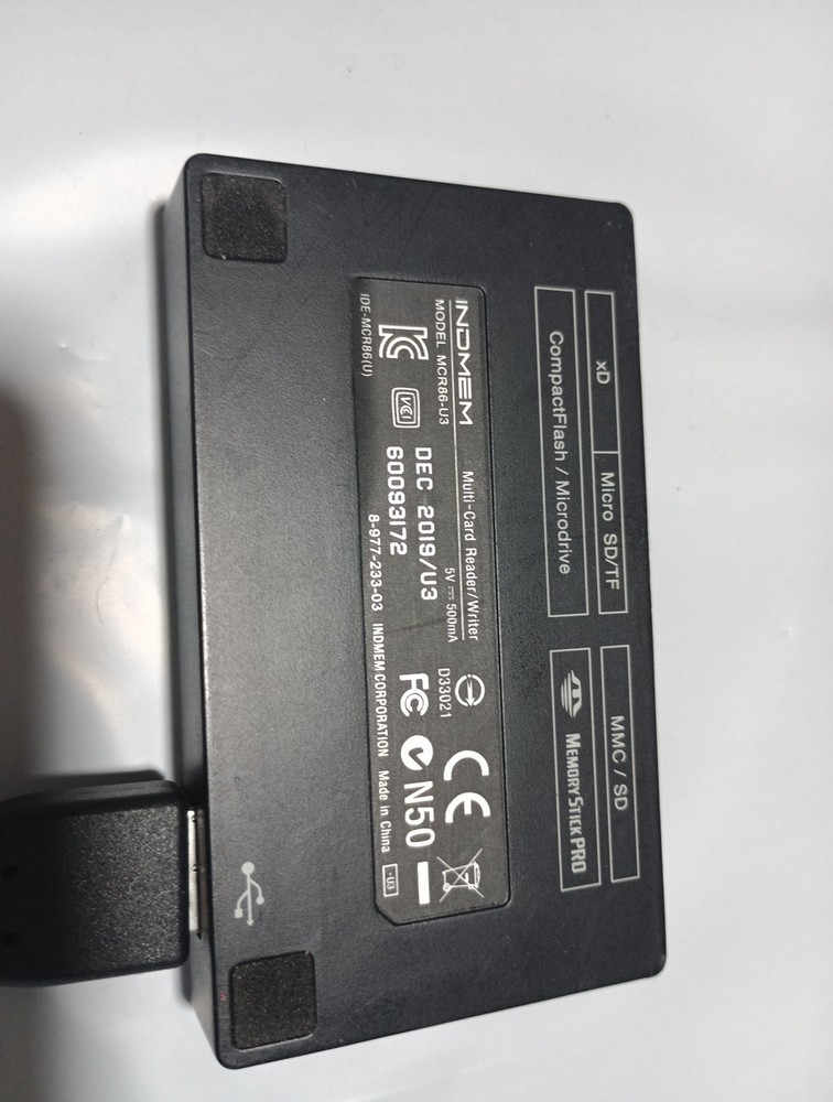 indmem smart media cards reader model MCR66-U3
