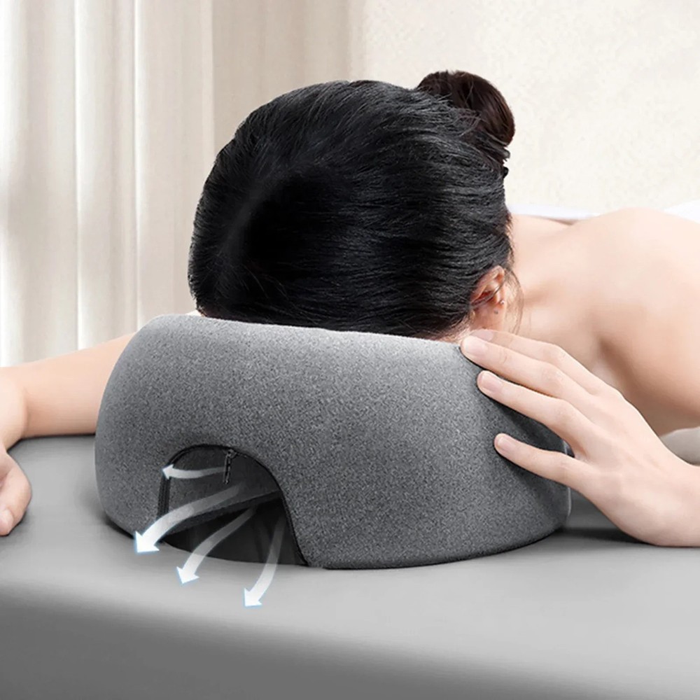 Face Down Pillow Desk Nap Memory Foam Ergonomic Prone Rest Head Support