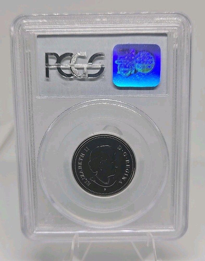 2004-P CANADA 25 CENT MOOSE PCGS MS68