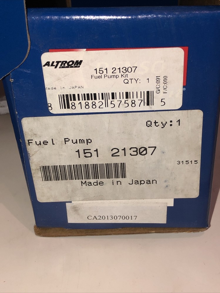 ALTROM DENSO FUEL PUMP 15121307