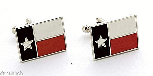 Texas  Lone Star Flag Cuff Links