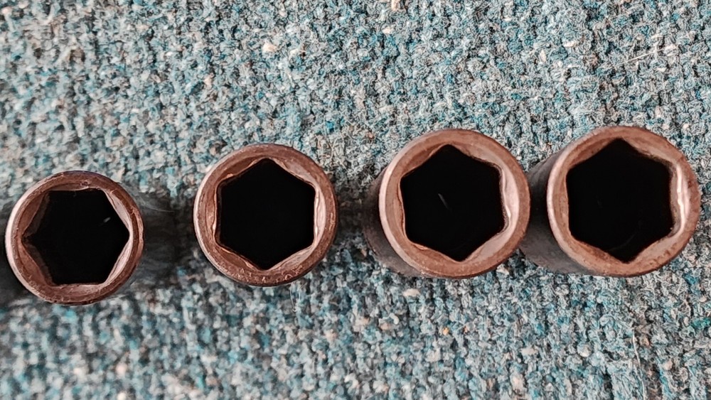 8-Piece Performance Tool 1/2" Drive 6-pt Deep Impact Sockets! Chrome- Vanadium!