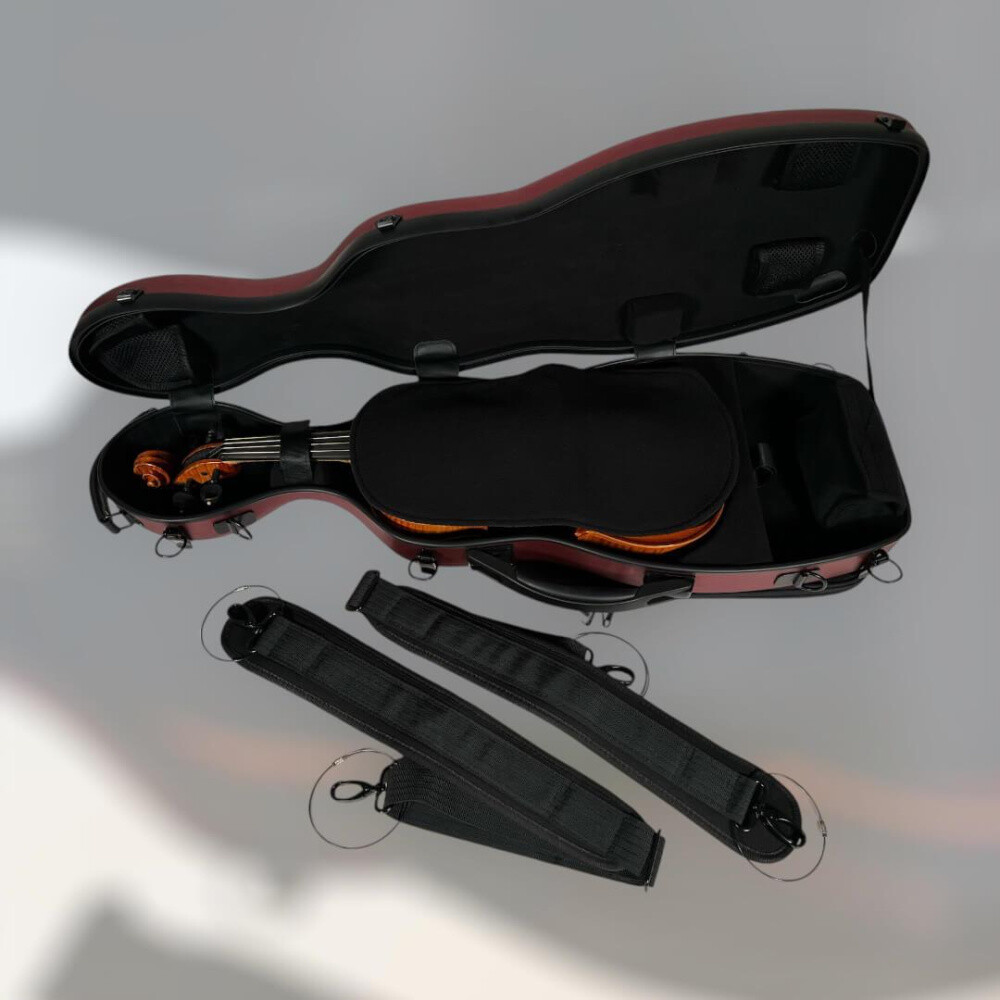 Petz CSV10 Case (Case) for 4/4 Violin (Violin), Red