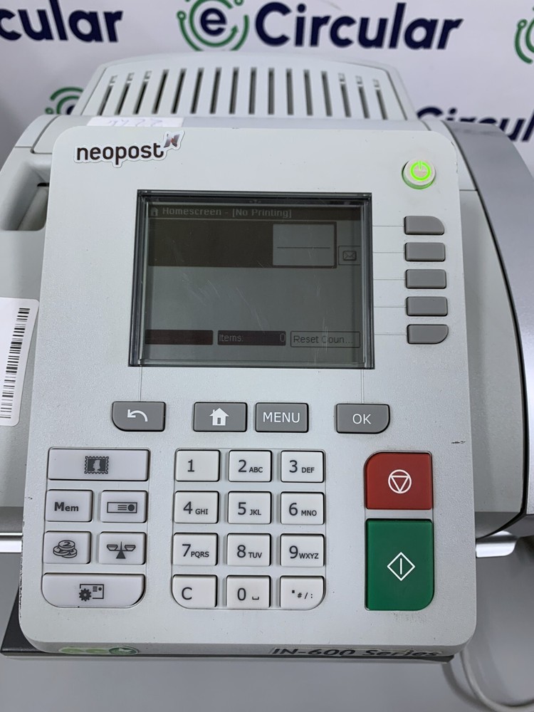 Neopost in-600 Series Mailing Machine with Low Range Scale