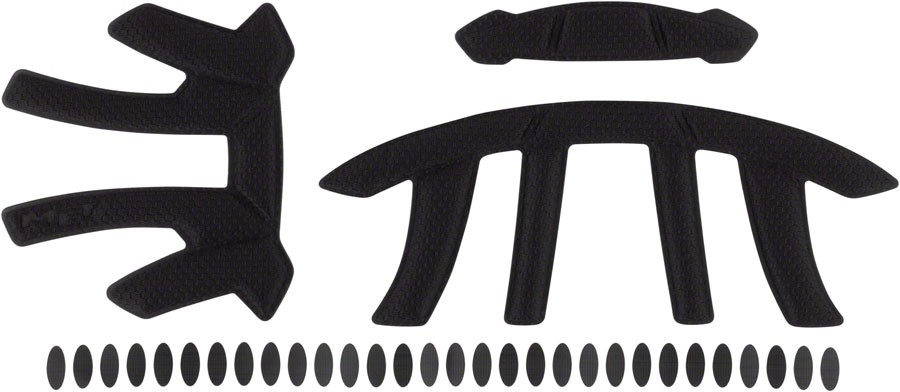MET Helmets Parachute MCR Comfort Padding - Removable, Breathable Foam Inserts