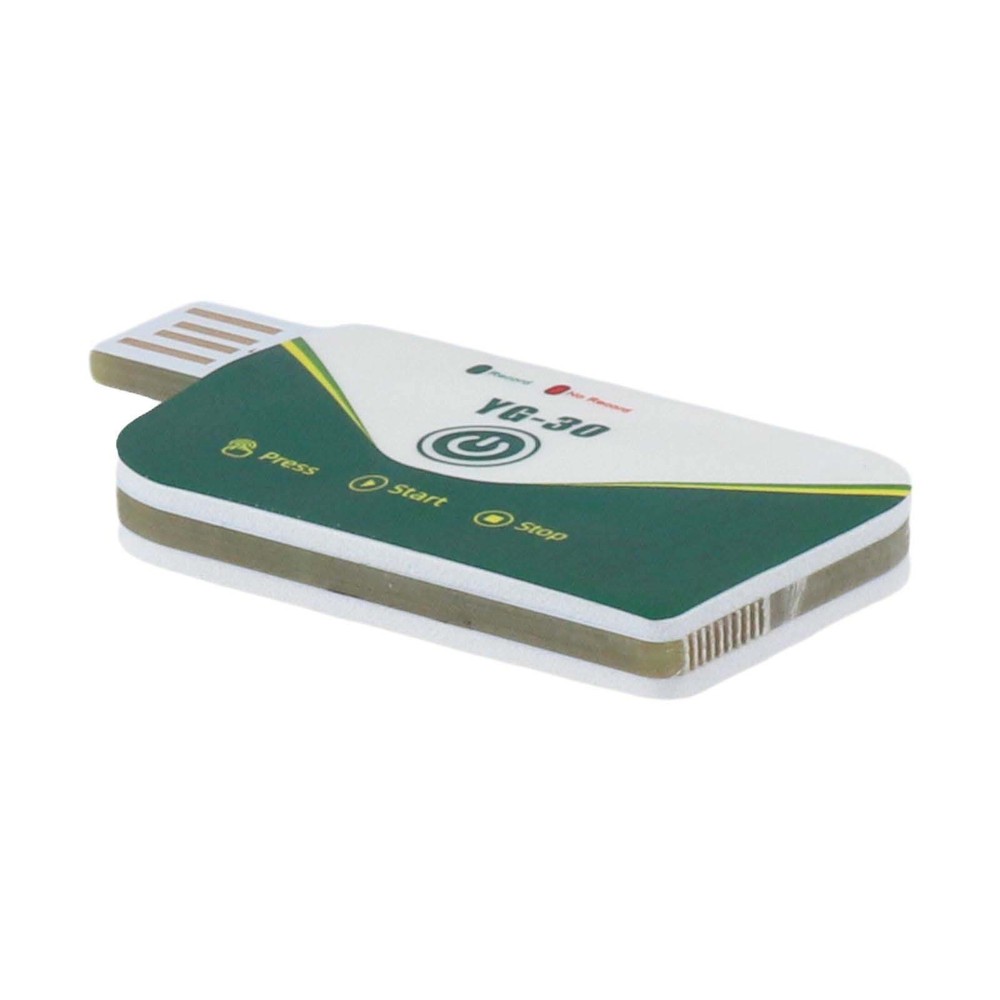 USB Data Logger Temperature IP67 Waterproof 180 Days Alarm Notification