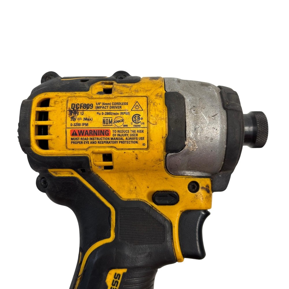 DeWalt DCF809/DCD777 20V MAX Cordless 1/4" Impact Driver/1/2" Drill/Driver Set