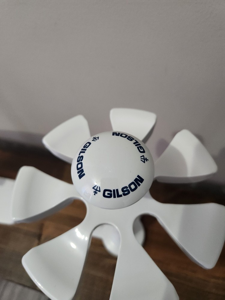 One white Gilson Multi Pipette Carrousel Stand